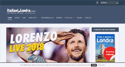 Desktop Screenshot of italianialondra.com